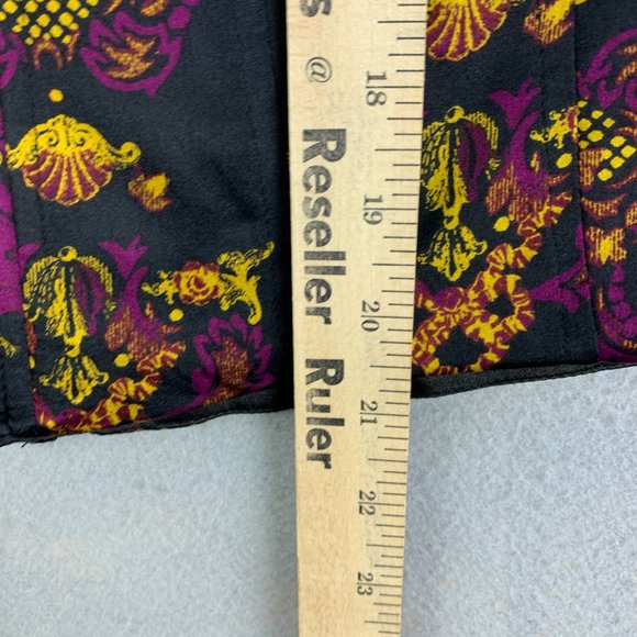 **SOLD**Bebe Silk Halter Bustier Corset Top Size Small Black Plum Back Zip Boned - Picture 13 of 16